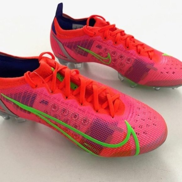Nike  CV0988-601 Mercurial Vapor 14 Elite SG-P Bright Crimson Indigo - Picture 3 of 6